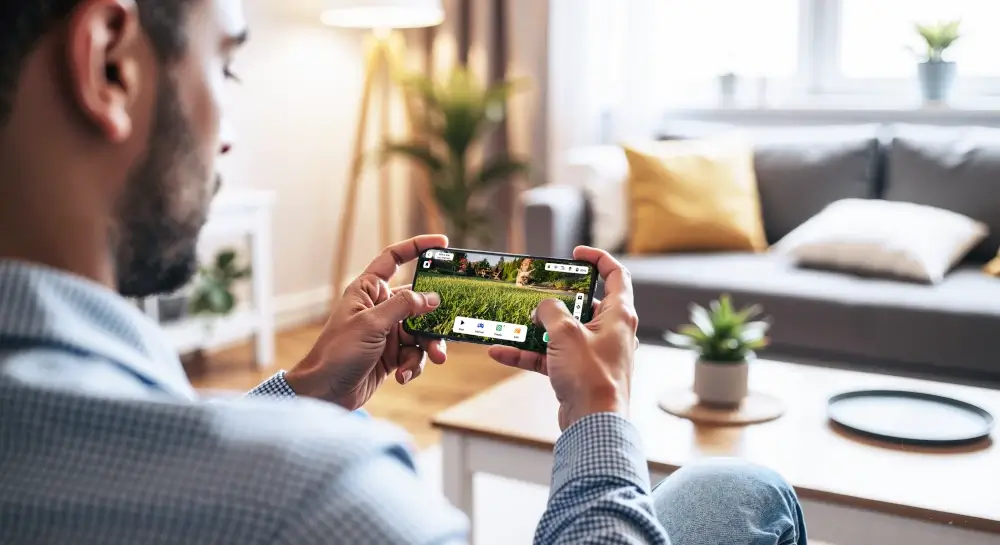 Podgląd w czasie rzeczywistym w aplikacji Mammotion – YUKA mini 2 1000